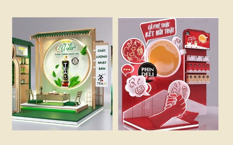 Booth quảng cáo 